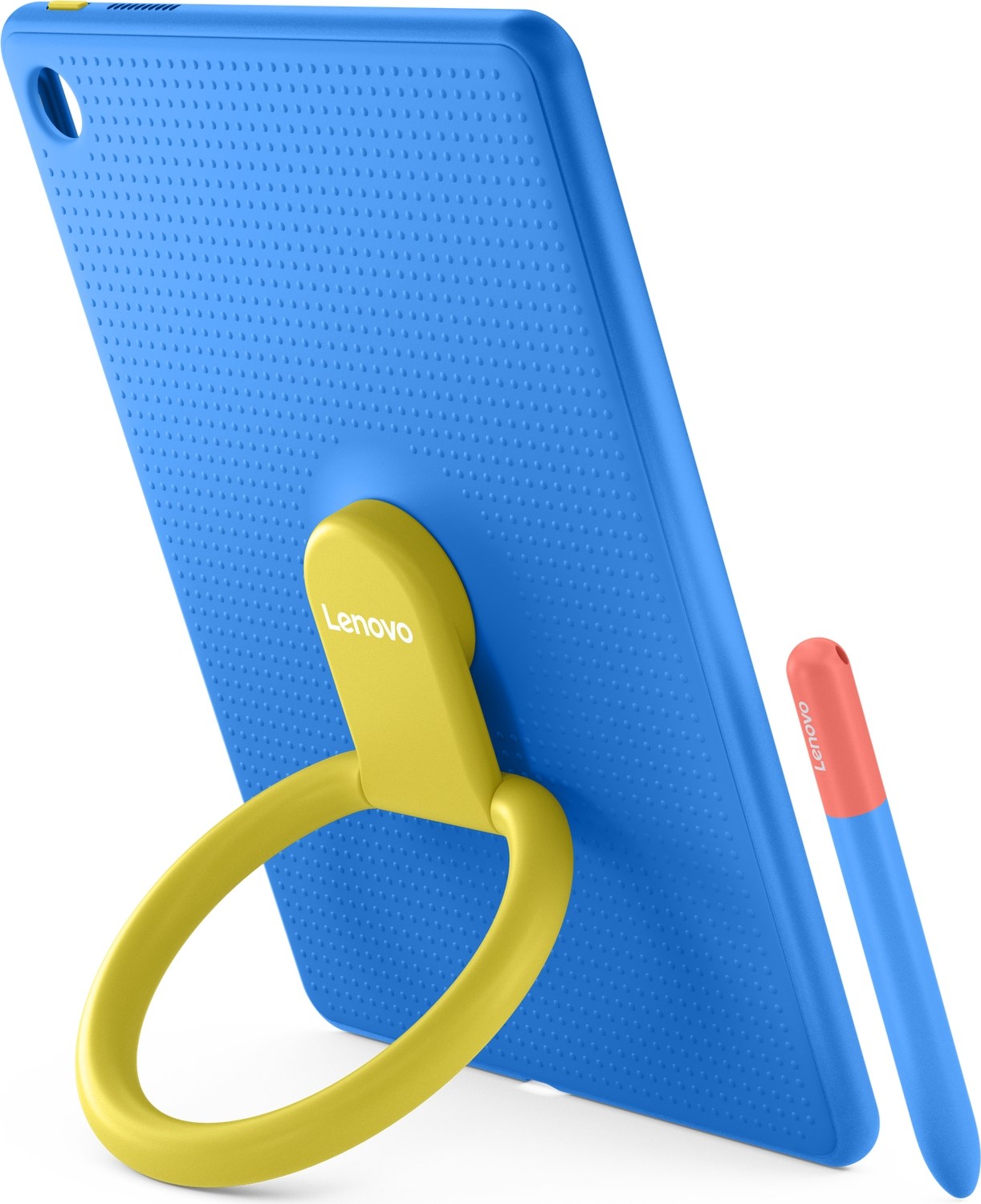 Lenovo Tab + Tab K10 Gen 2 (Zaeh, Zaej, Zaek, Zael - TB311FU, TB311XU) Uyumlu Play Suite Kalem + Tablet Kılıfı Mavi ZG38C07051