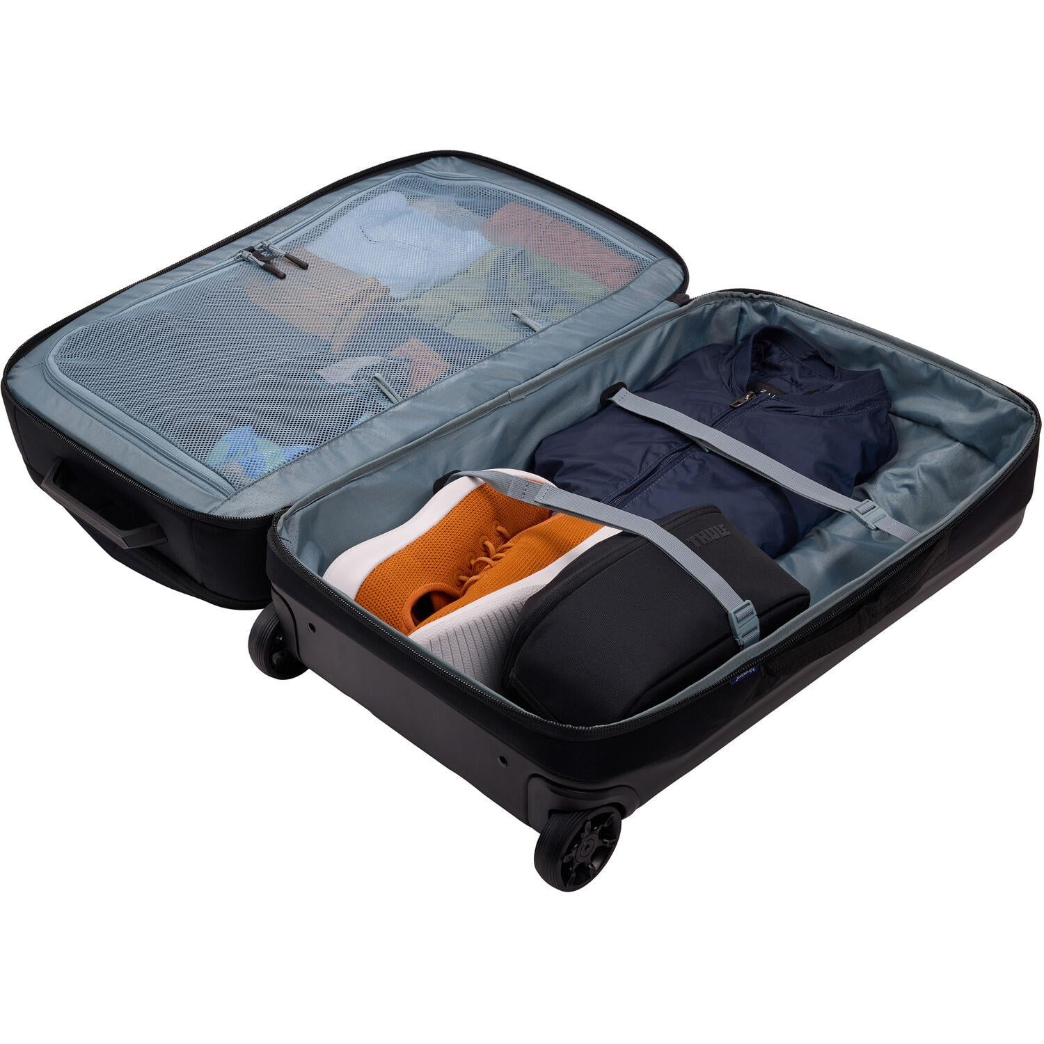 Thule Subterra 2 Tekerlekli Duffel, Büyük Boy Valiz 90L, Siyah
