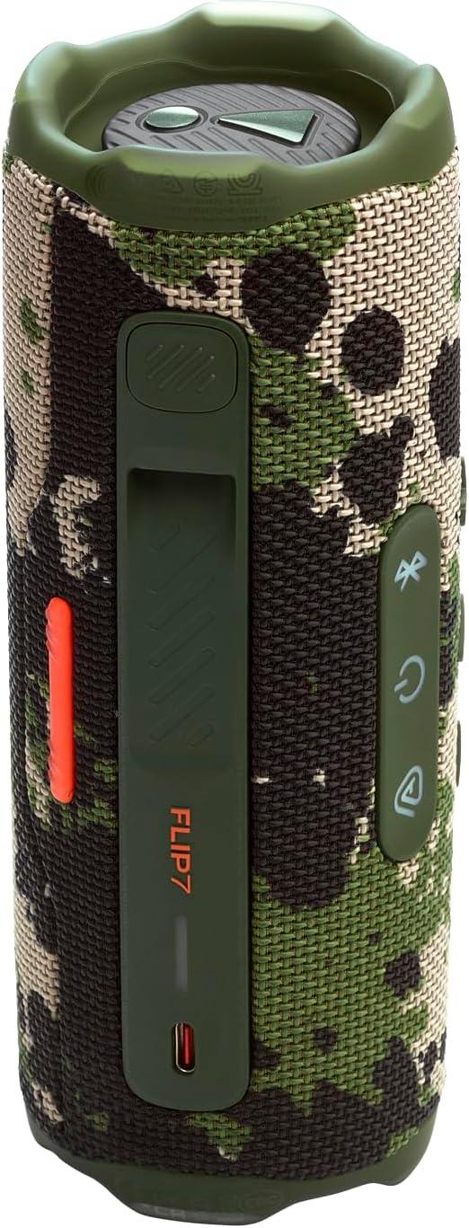 JBL Flip7 Bluetooth Hoparlör, IP67, Squad