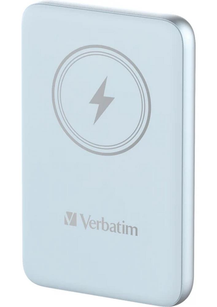 Verbatim Magsafe 10000 Mah Manyetik Kablosuz Powerbank Verbatim 10000MAH Manyetik Kablosuz Şarj - Mavi
