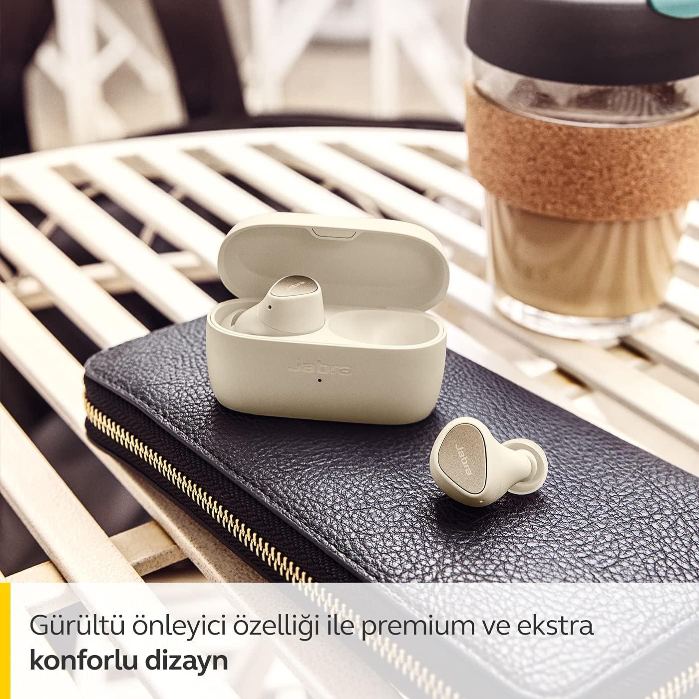 Jabra Elite 3 Kulakiçi Kablosuz Bluetooth Kulaklık - Altın/Bej