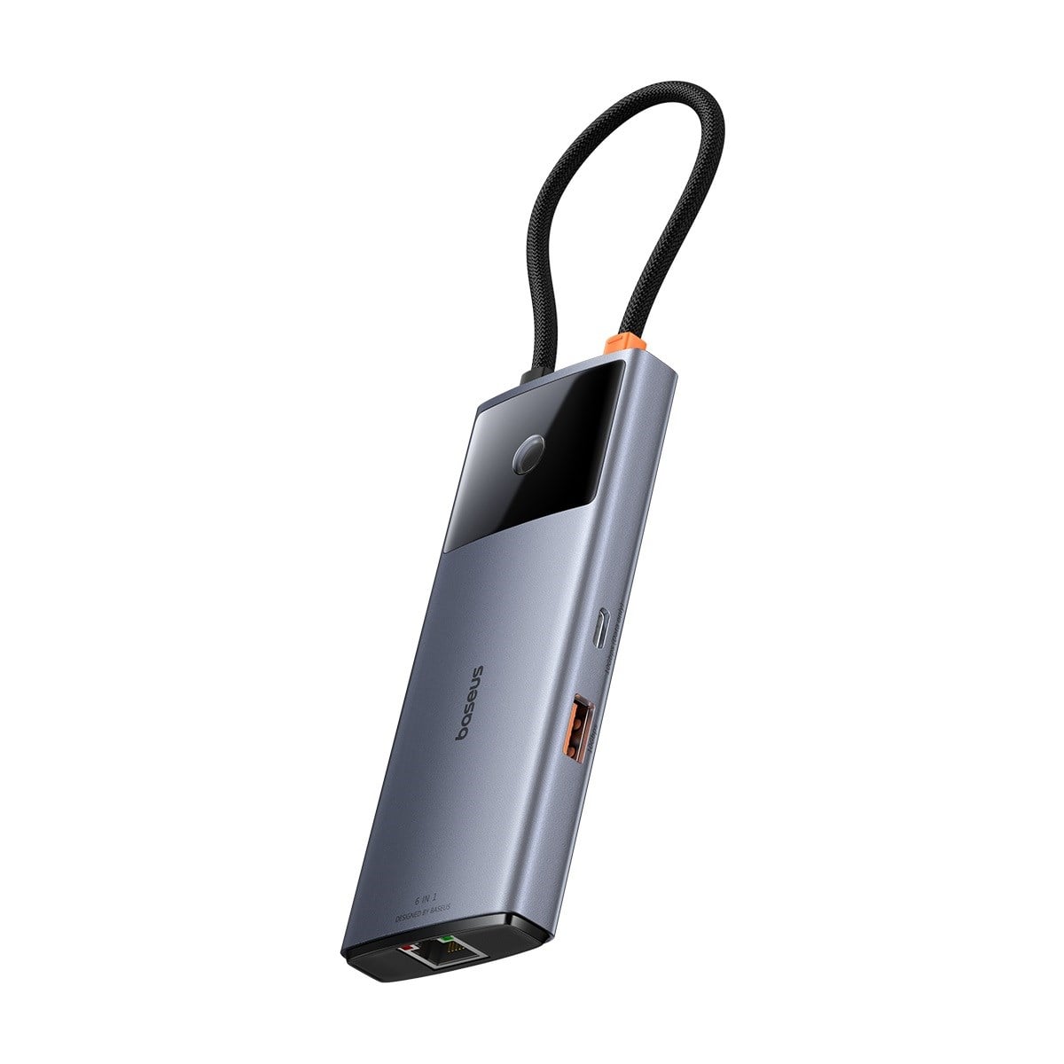 Baseus Metal Gleam II 6-in-1 USB HUB 4K@60Hz HDMI, 10Gbps USB-C, 100W