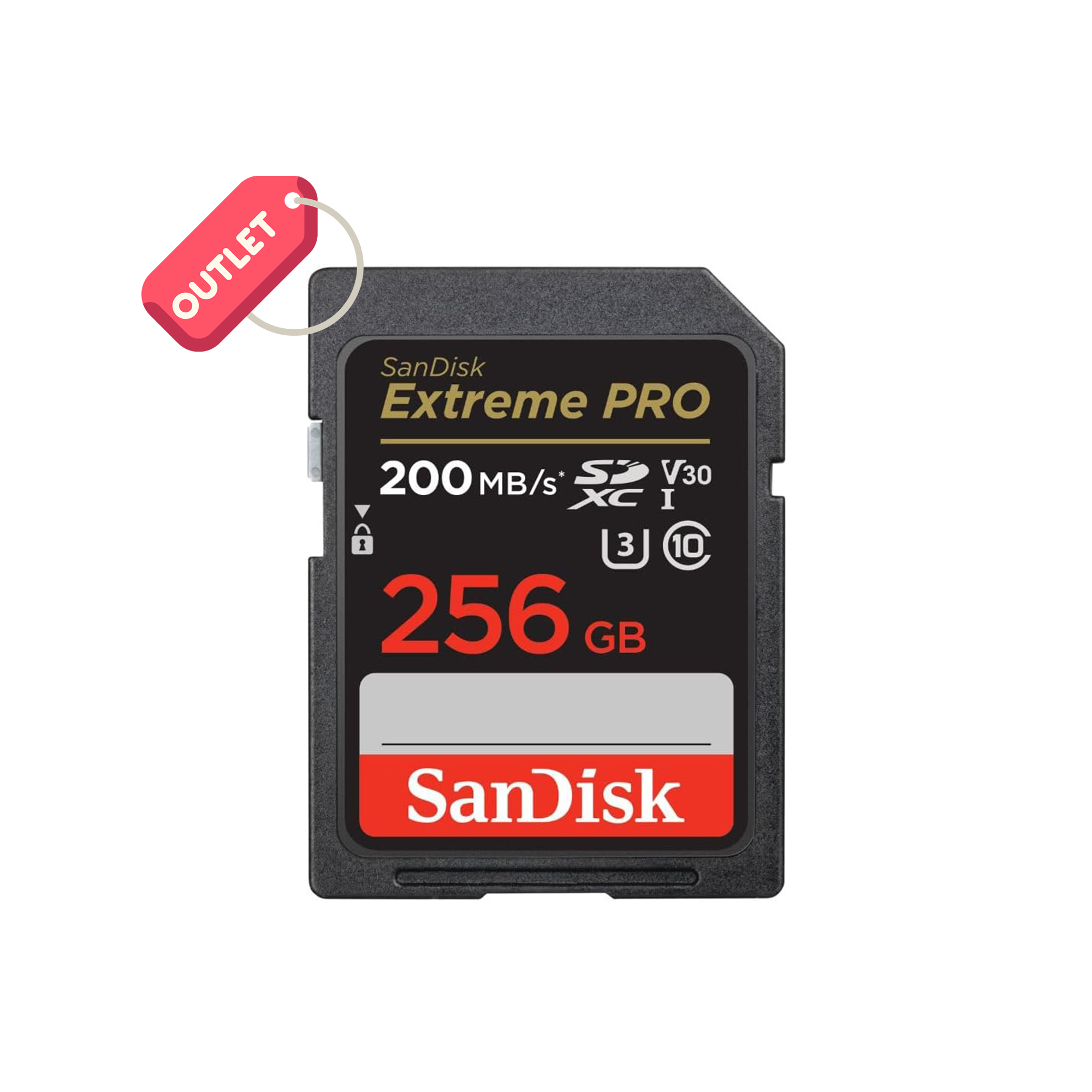 OUTLET SanDisk Extreme PRO SDXC UHS-I Hafıza Kartı 256 