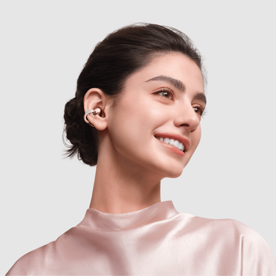 Huawei FreeClip2 Mavi Bluetooth Kulaklık, Yıldız Charm Hediyeli