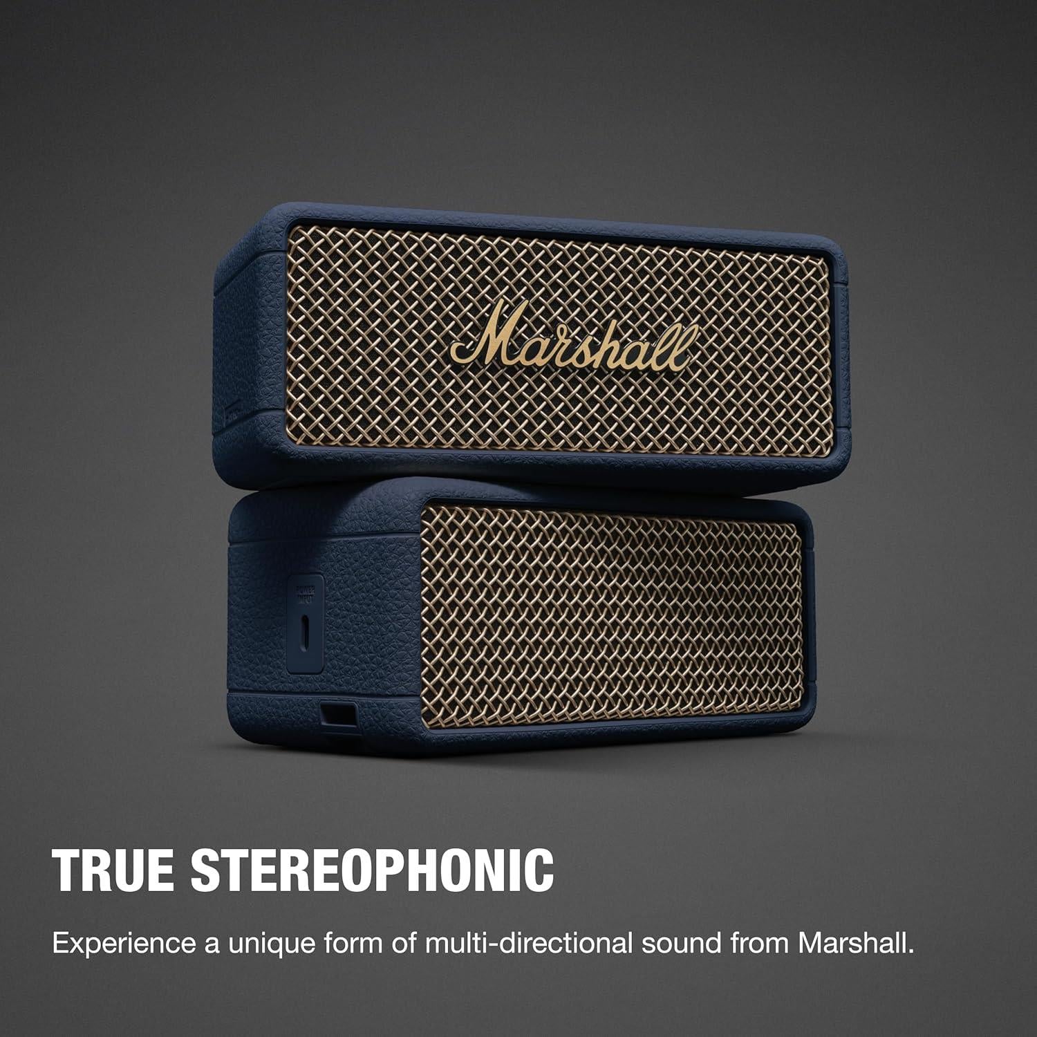 Marshall Emberton III Bluetooth Hoparlör, Midnight Blue