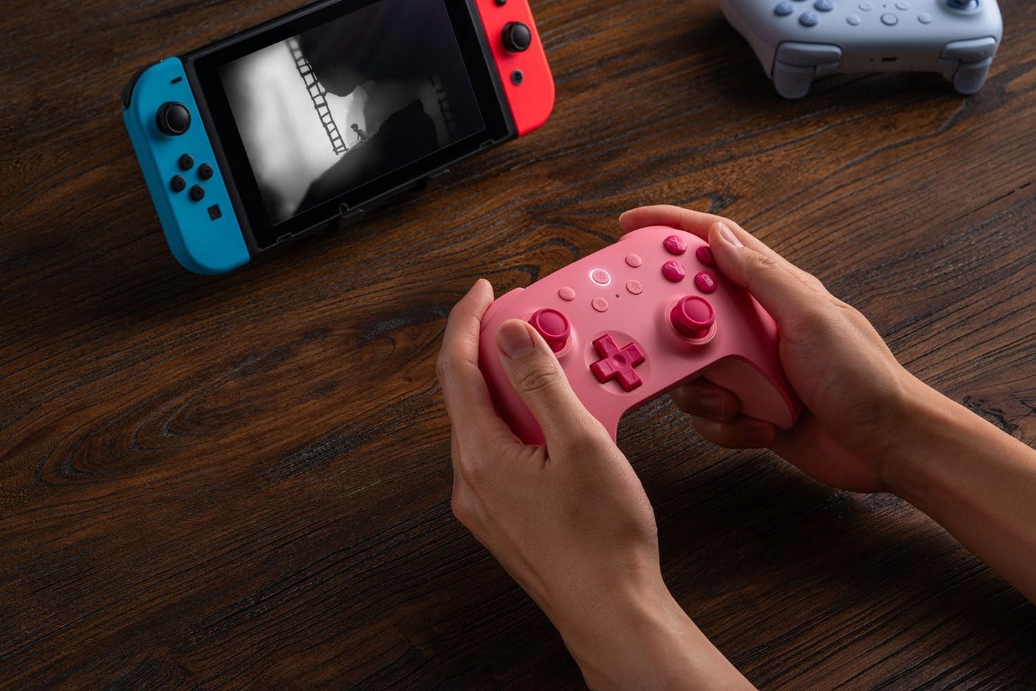 8BitDo Ultimate 2C Bluetooth Kablosuz Oyun Kolu - Pembe