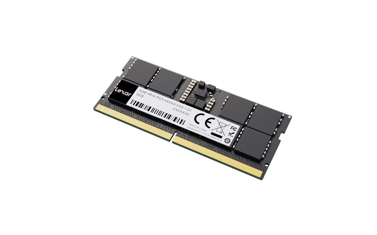 LEXAR RAM NB DDR5 SODIMM 16GB 262 PIN 4800MBPS CL40 1.1V- BLISTER PACKAGE LD5DS016G-B4800GSST
