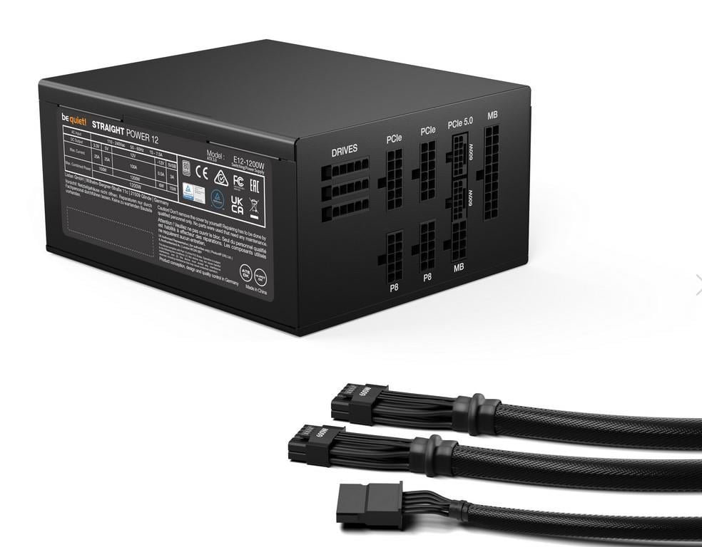 Be Quiet! BN339 Straight Power 12 1200w 80+ Platinum Tam Modüler Güç Kaynağı