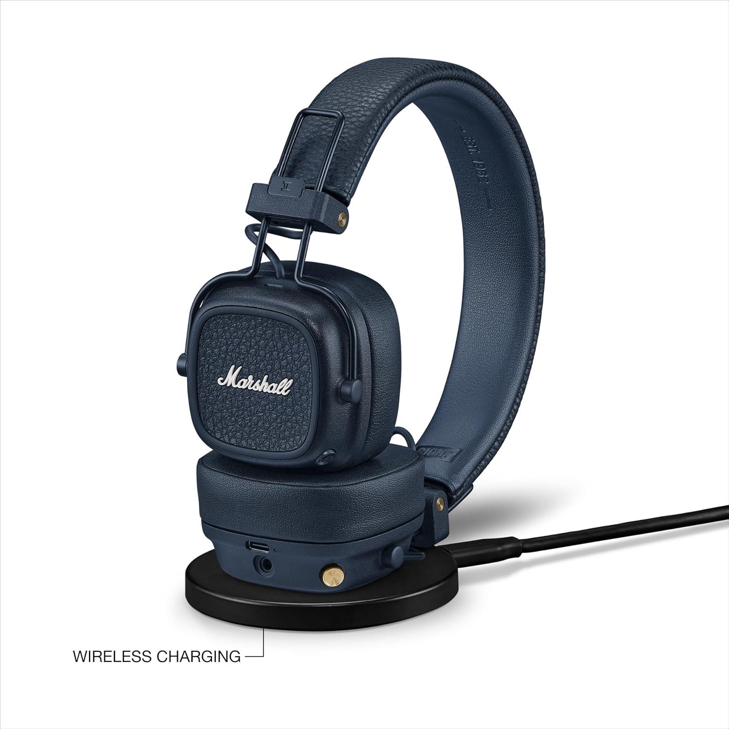 Marshall Major V Kulaküstü Bluetooth Kulaklık, Midnight Blue