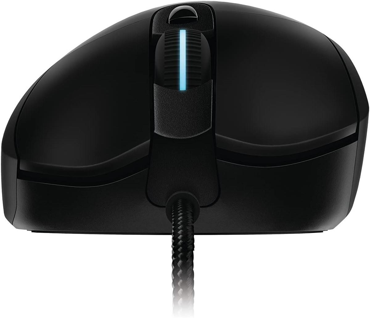 LOGİTECH G G403 LIGHTSYNC RGB AYDINLATMALI HERO 25.600 DPI KABLOLU OYUNCU MOUSE-SİYAH 910-005633