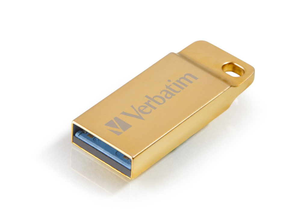 VERBATIM 99106 - 64GB METAL EXECUTIVE USB 3.2 GEN 1 GOLD