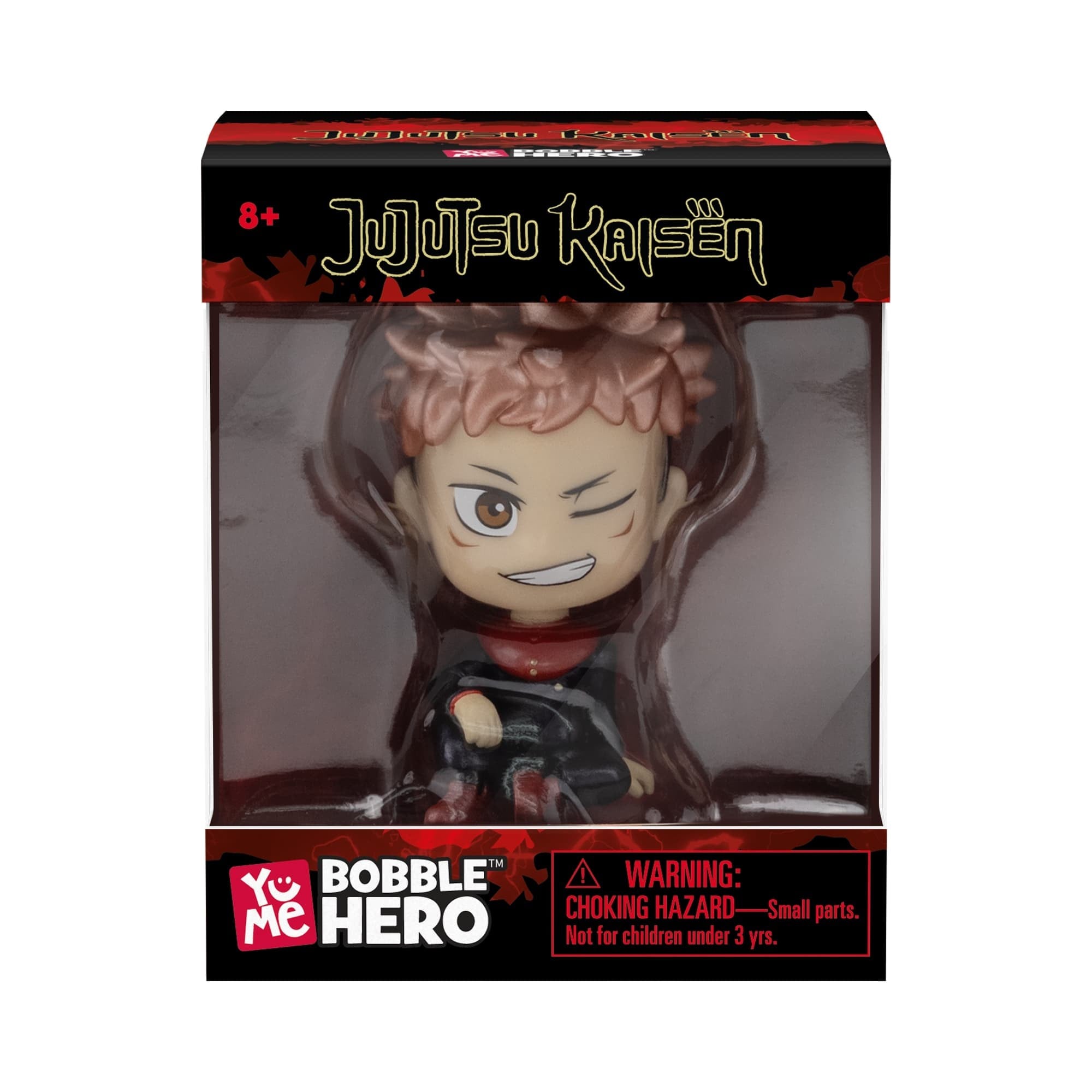 Yume Jujutsu Kaisen Bobble Hero Window Box Yuji Itadori (Winking)