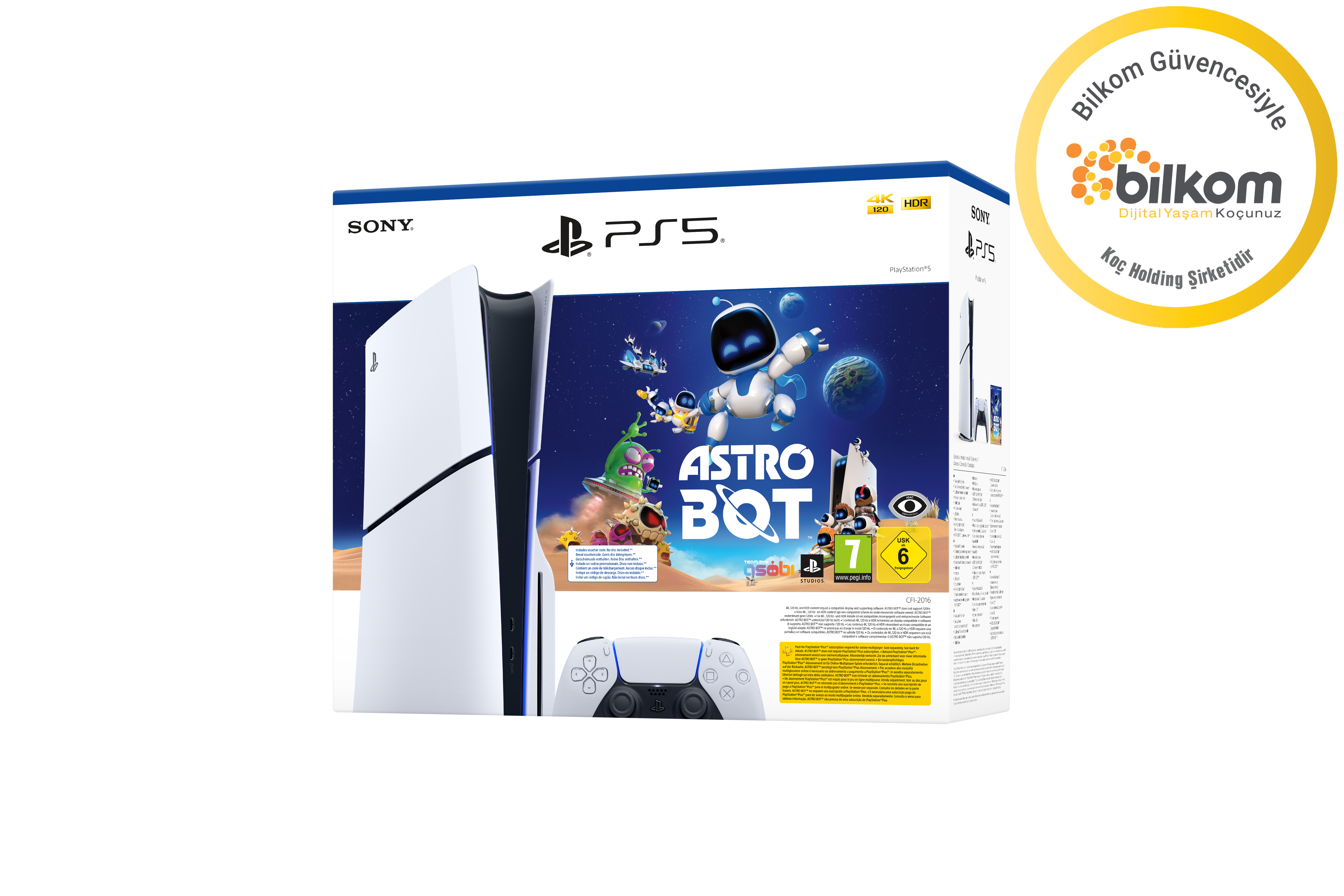 Sony Playstation 5 Console D - Astro Bot Oyun Hediyeli (Bilkom Garantili)