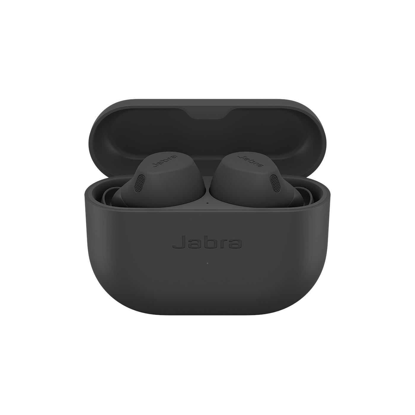 Jabra Elite 8 Active Kablosuz Kulaklık - Güvenli Kulak İçi Uyuma Sahip Bluetooth Spor Kulaklıkları - Aktif Gürültü Önleme, Dolby Çevresel Ses - Koyu Gri
