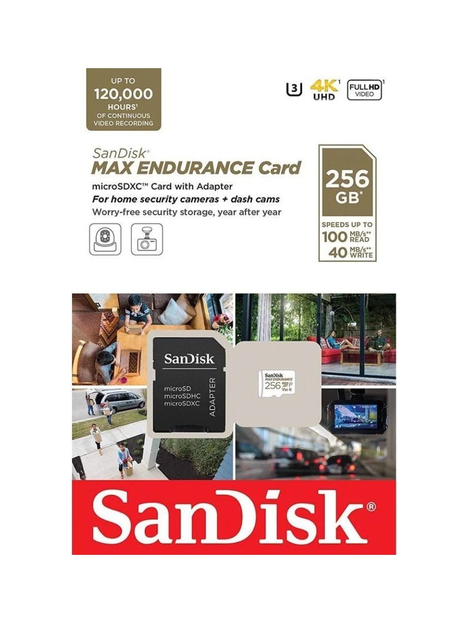 SanDisk MAX ENDURANCE microSDXC 256GB SDSQQVR-256G-GN6IA