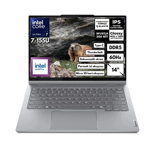 Lenovo ThinkBook 14 2-in-1 G4 IML Intel Core Ultra 7 155U 16GB 512GB SSD 14