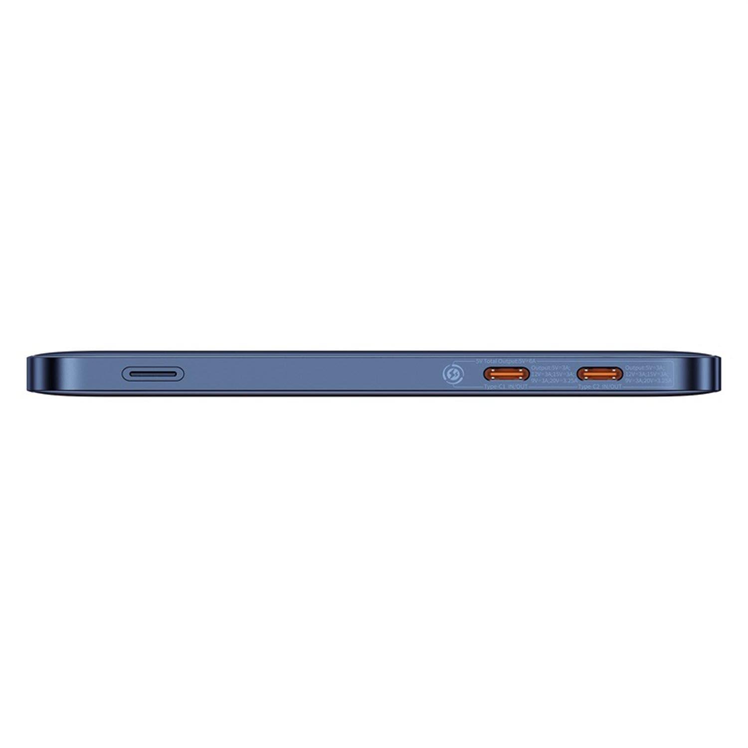 Baseus Blade2 Fast-Charging Power Bank 12000mAh 65W Mariana Blue 