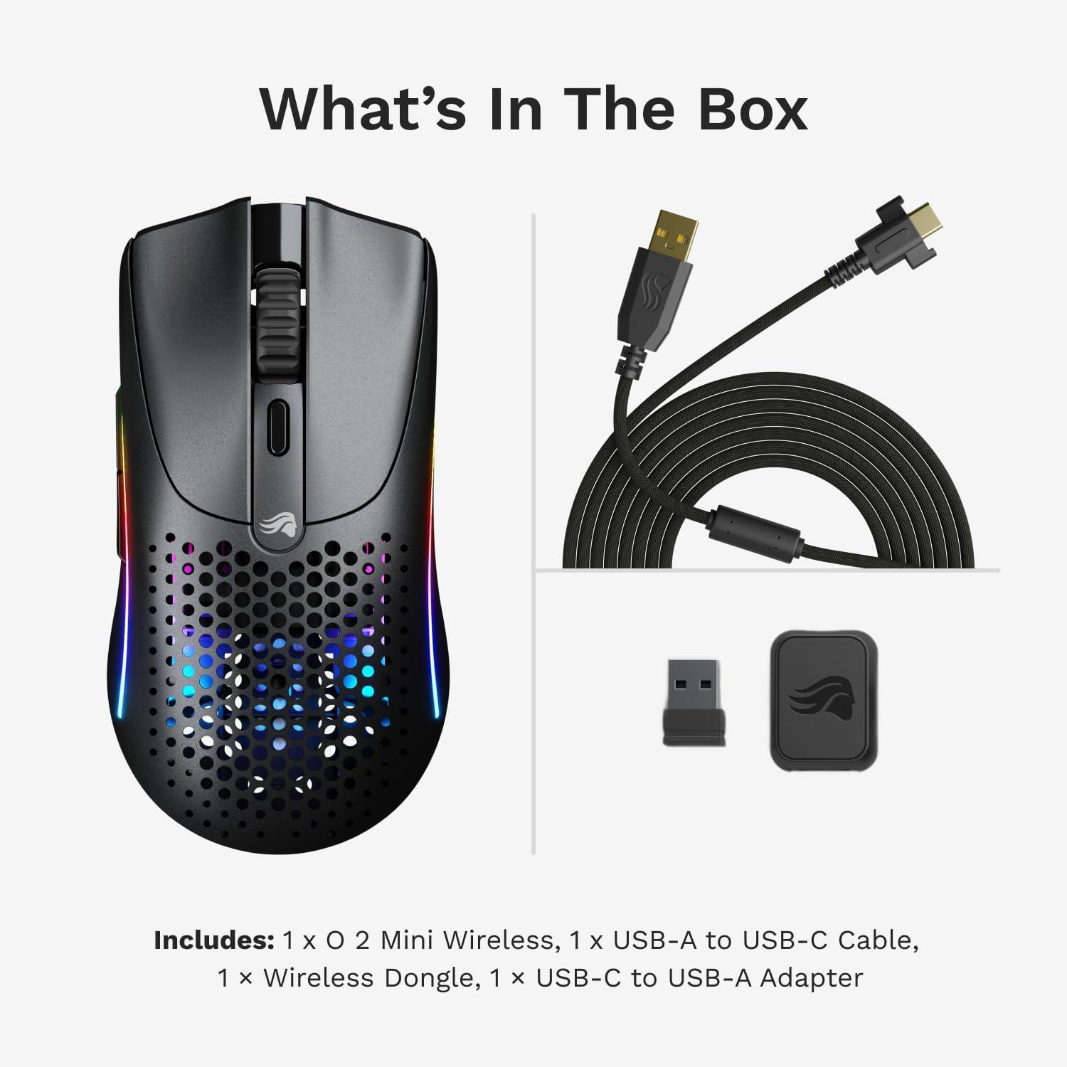 Glorious Model O 2 Mini Kablosuz Siyah Gaming Mouse