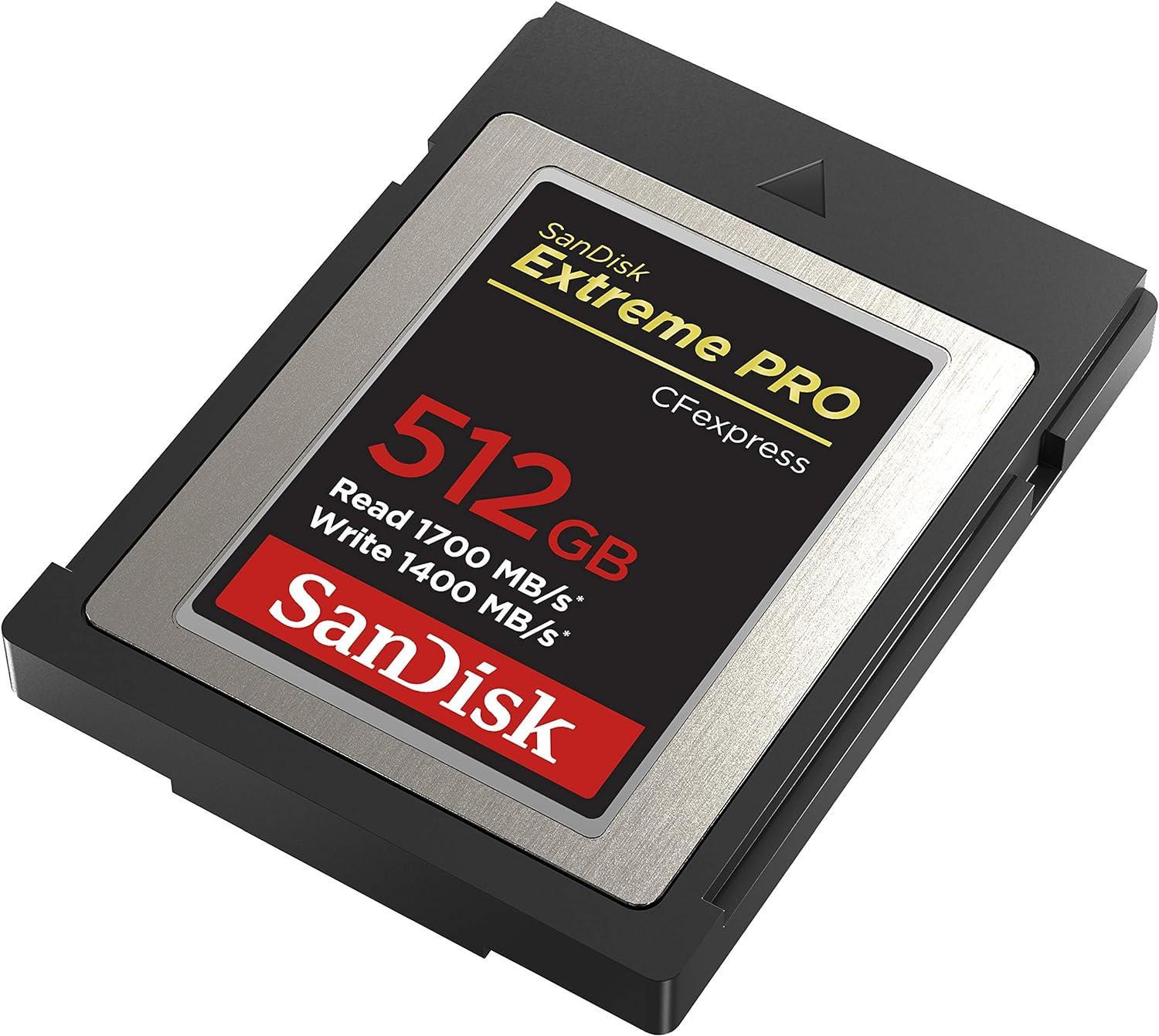 SanDisk ExtremePRO SDCFE-512G-GN4NN CFexpress Card TypeB5 