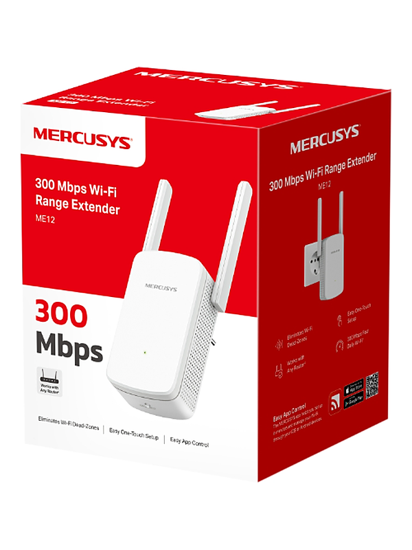 Mercusys ME12 300 Mbps Wi-Fi Menzil Genişletici