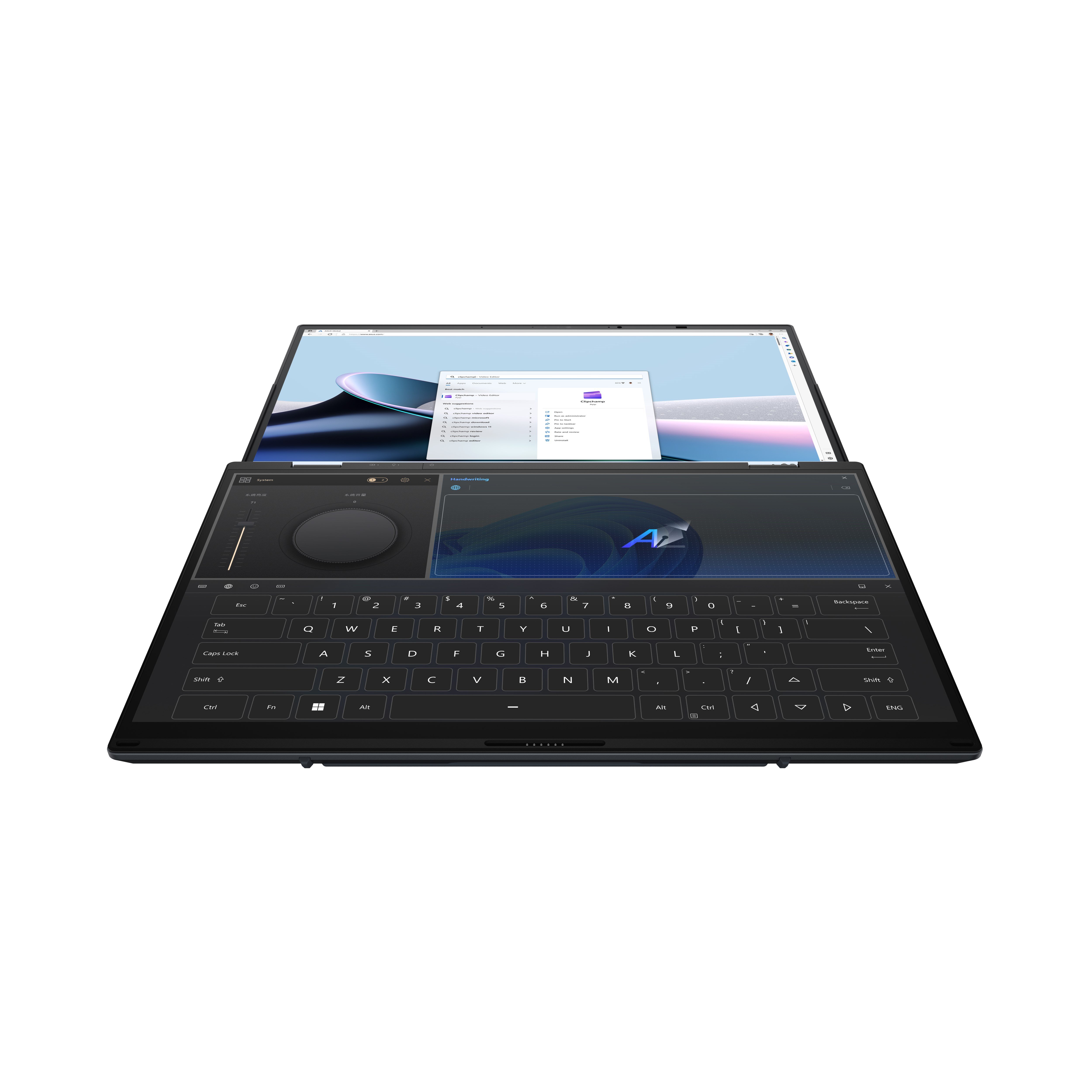 Asus Zenbook Duo UX8406CA-QL307W Intel Core Ultra 7 255H 16GB 1TB SSD 14