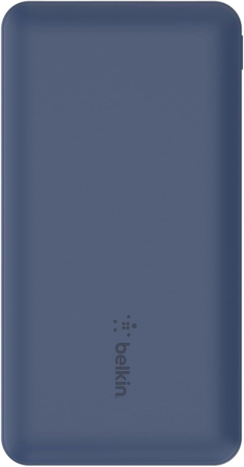 Belkin 10000 mAh Powerbank, 15W USB-C & 12W 2xUSB, Mavi
