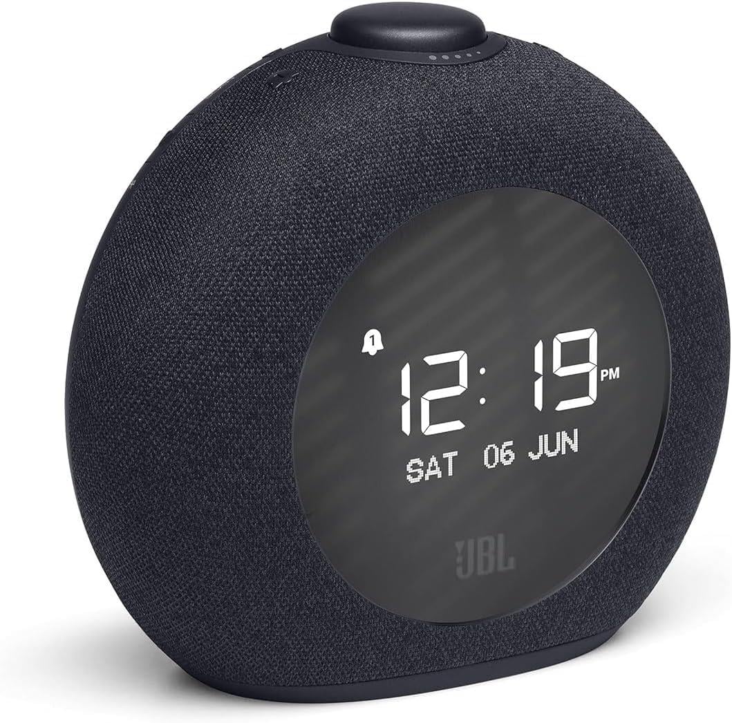 JBL Horizon 2 Alarmlı Saat, Bluetooth Hoparlör, Siyah