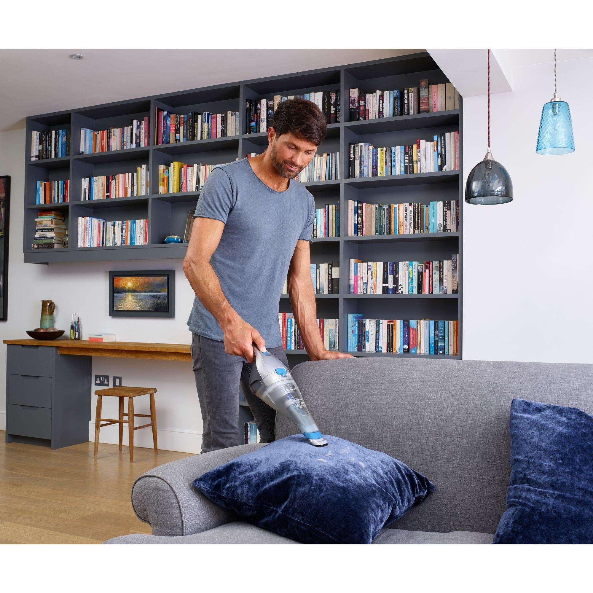 Black&Decker 12V Slim Şarjlı El Süpürgesi - NVC215WA-QW