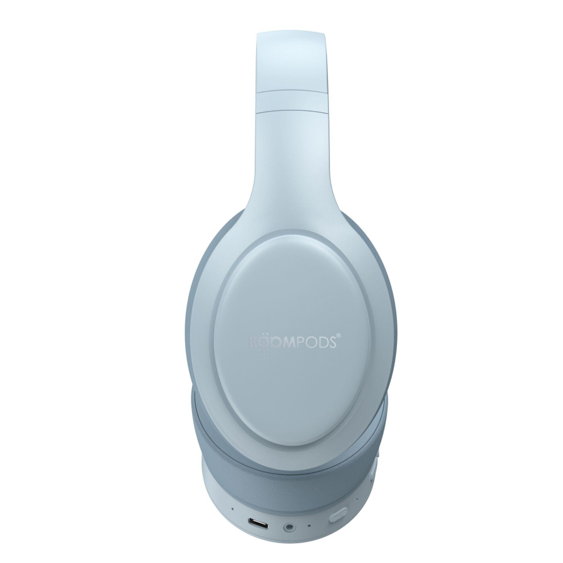 Boompods Headpods Pro2, Bluetooth Kulaküstü Kulaklık, Mavi