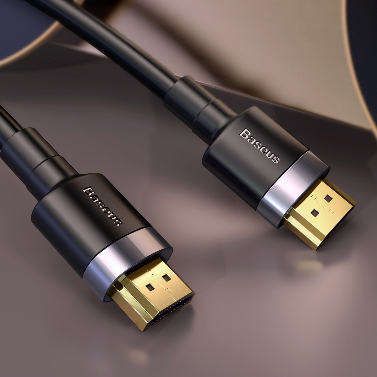 Baseus Cafule 4K 2.0 HDMI Kablo, 1 Metre  CADKLF-E01