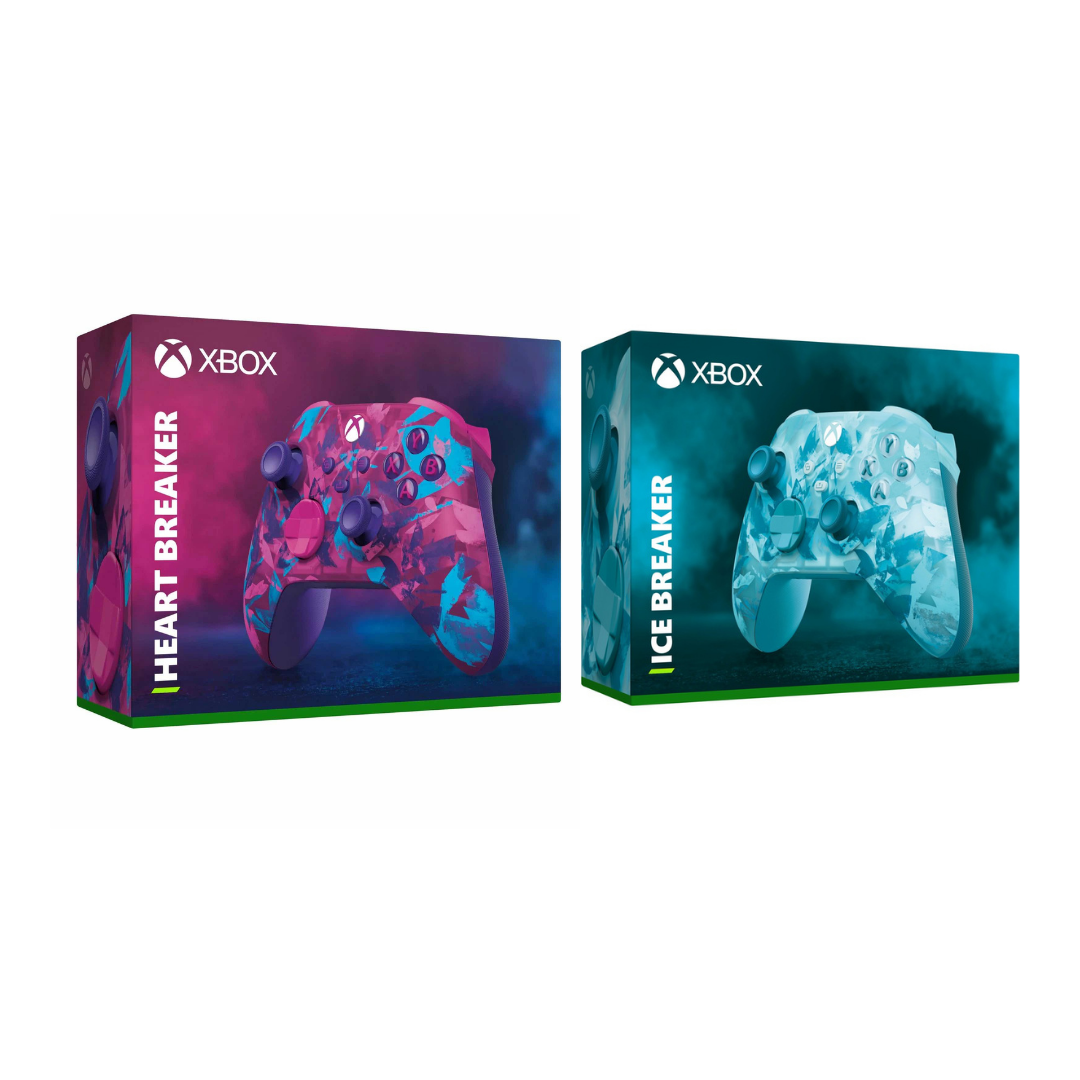Microsoft Xbox Wireless Controller - Ice Breaker ve Heart Breaker Special Edition 2'li paket