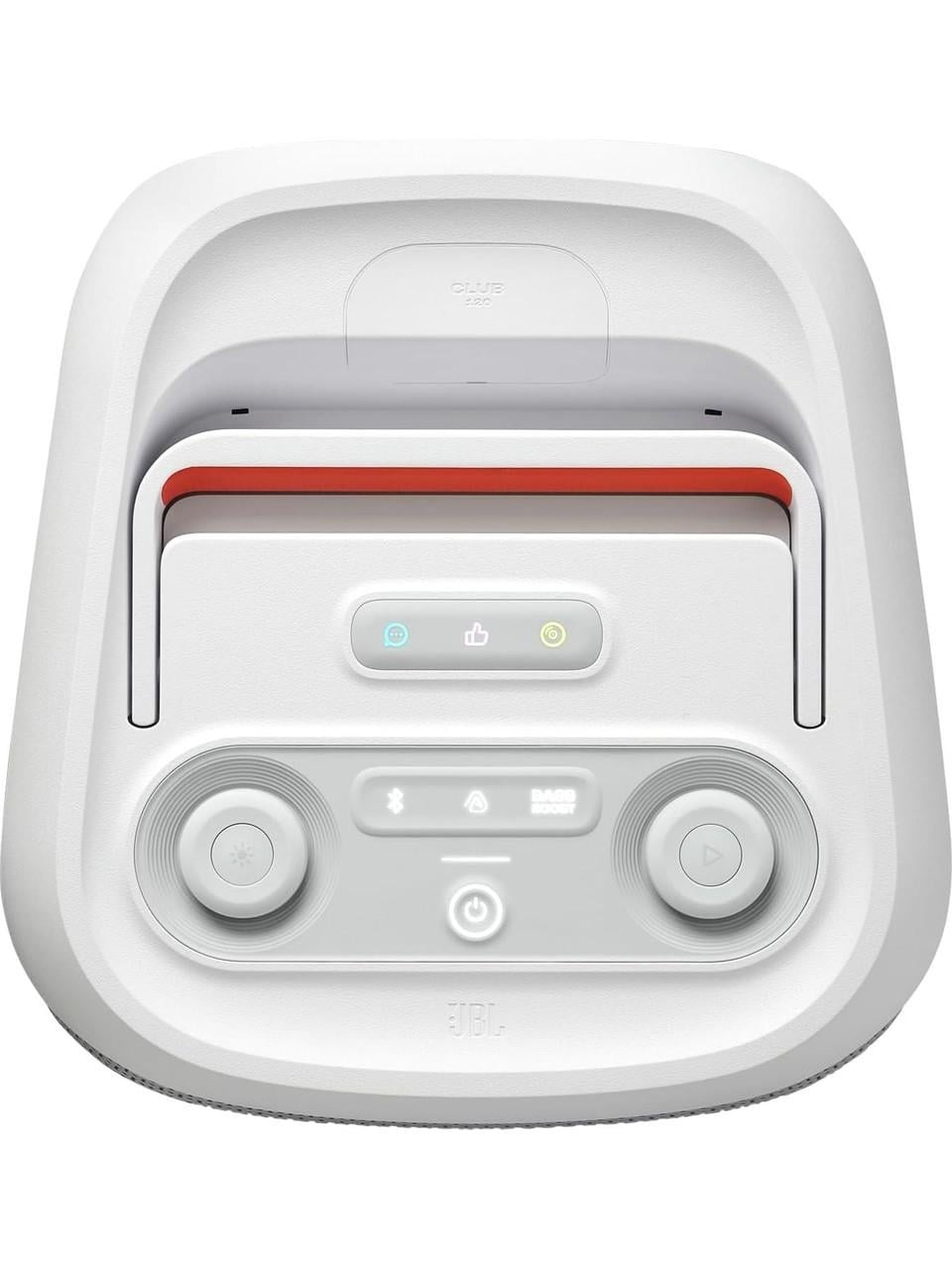 JBL Partybox Club120 Beyaz Bluetooth Hoparlör ve Partybox Mikrofon