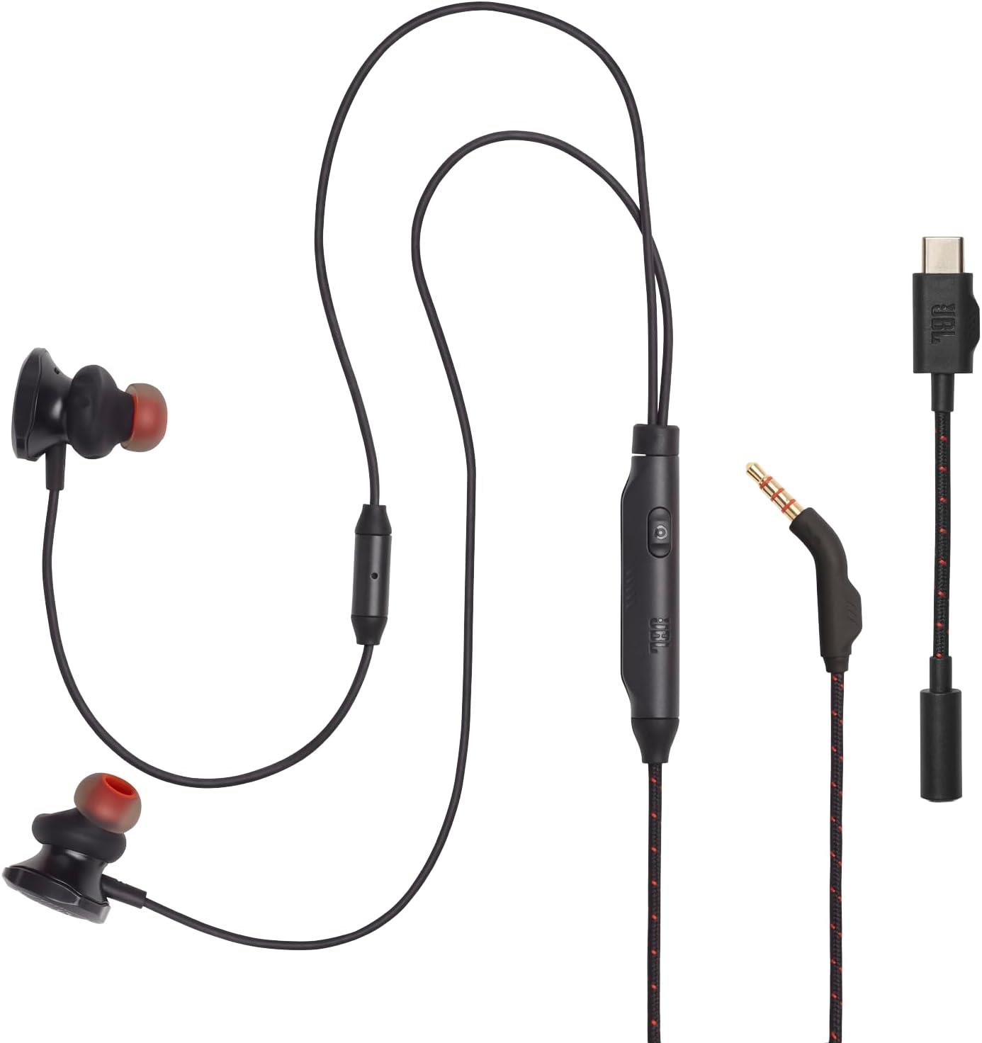 JBL Quantum 50 USB-C Gaming Kablolu Kulaklık, Siyah