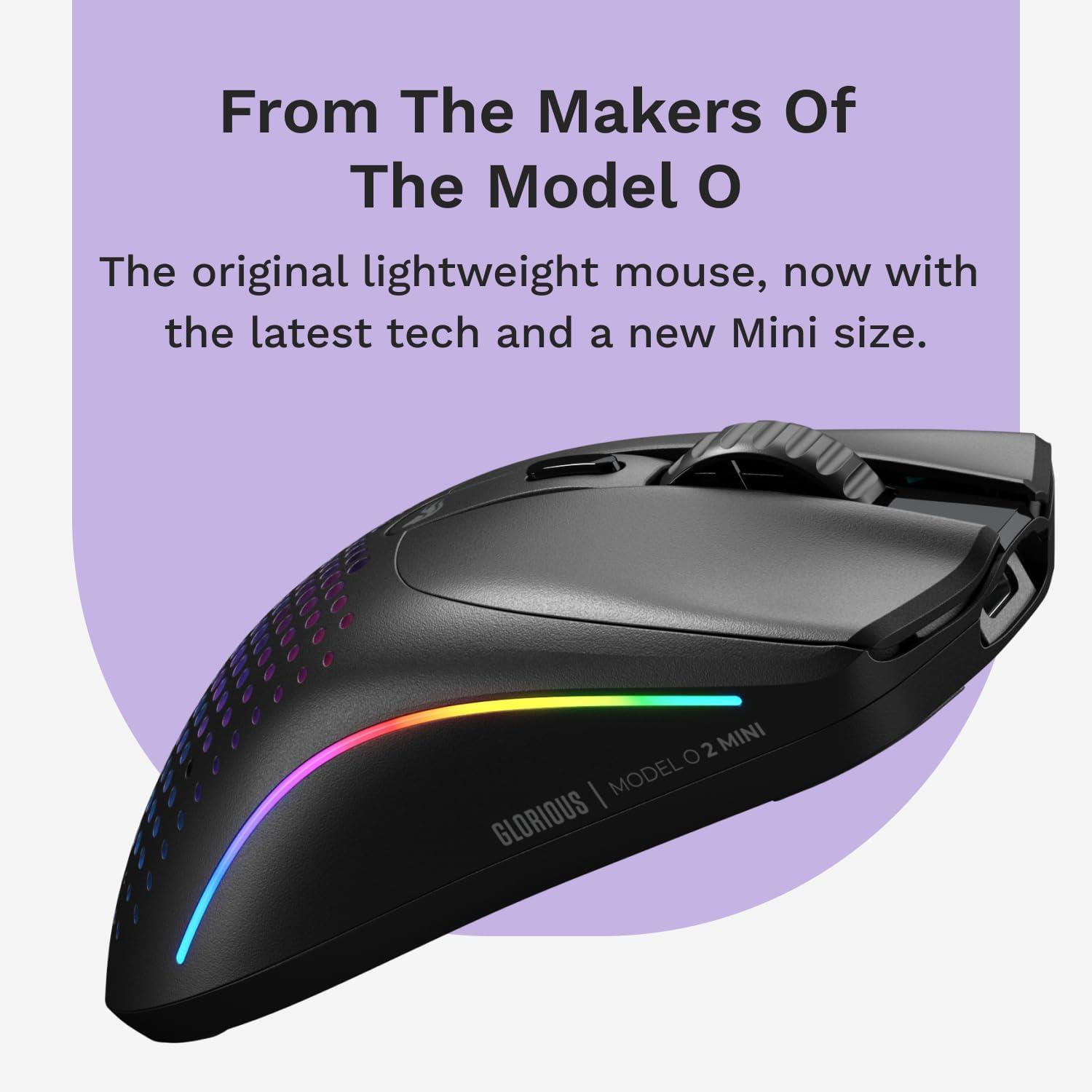 Glorious Model O 2 Mini Kablosuz Siyah Gaming Mouse