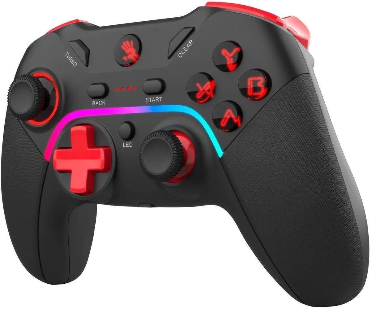 A4-Tech Bloody GPW70 RGB 2.4&USB PC/AND/SW/PS3 SBL