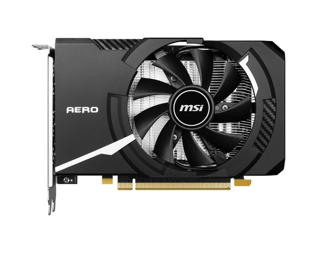 MSI VGA GEFORCE RTX 4060 AERO ITX 8G OC RTX4060 8GB GDDR6 128B DX12 PCIE 4.0 X8 (3XDP 1XHDMI)