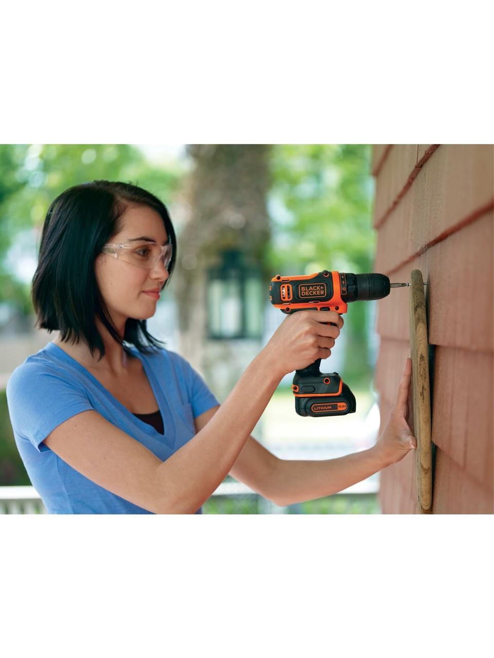 Black & Decker BDCDD 12K 10.8Volt/1.5Ah Li-ion Akülü Vidalama