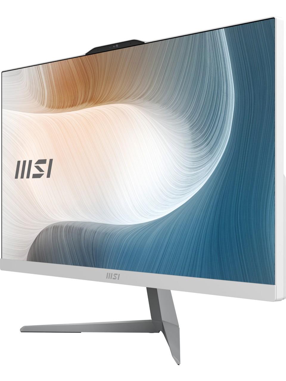 MSI MODERN AM242 12M-1895XTR 23.8 FHD 16:9 (1920X1080) I5-1235U 8GB DDR4 500GB SSD FDOS BEYAZ AIO PC
