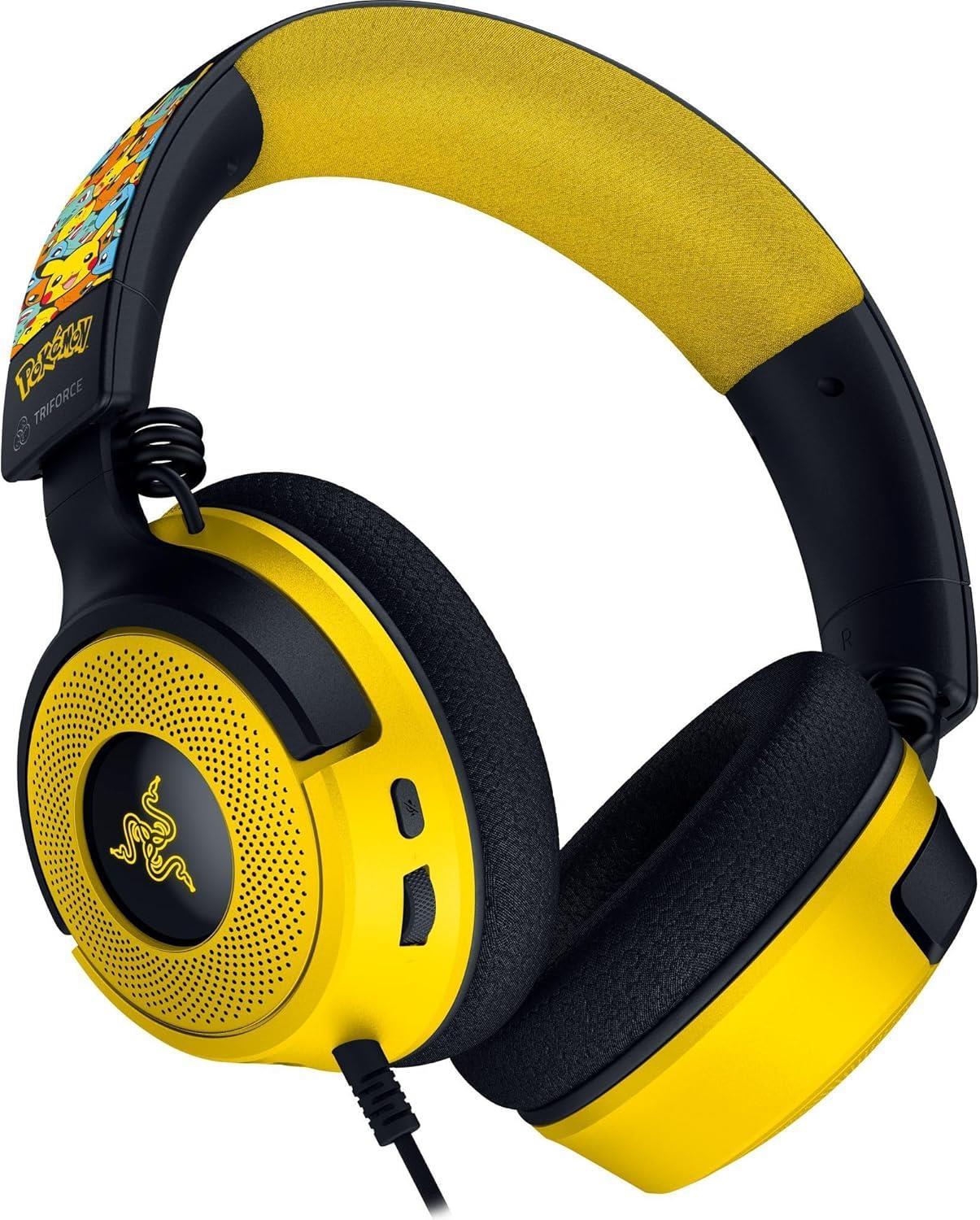 Razer Kraken V4 X Kablolu Kulaklık - Pokemon Kanto Starters Edition RZ04-05180300-R3M1