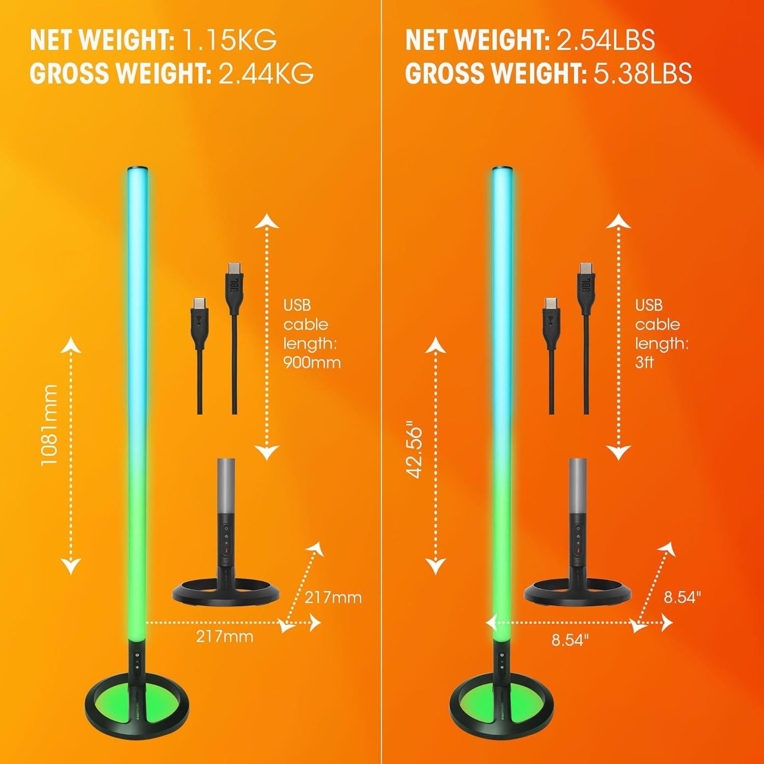 JBL PartyLight Stick, Partybox Bluetooth Aydınlatma Çubuğu