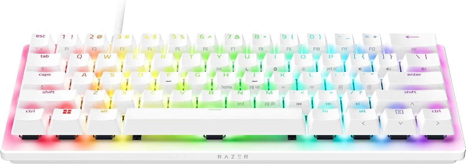 Razer Huntsman V3 Pro Mini Klavye Beyaz U.S. Layout – RZ03-04991700-R3M1