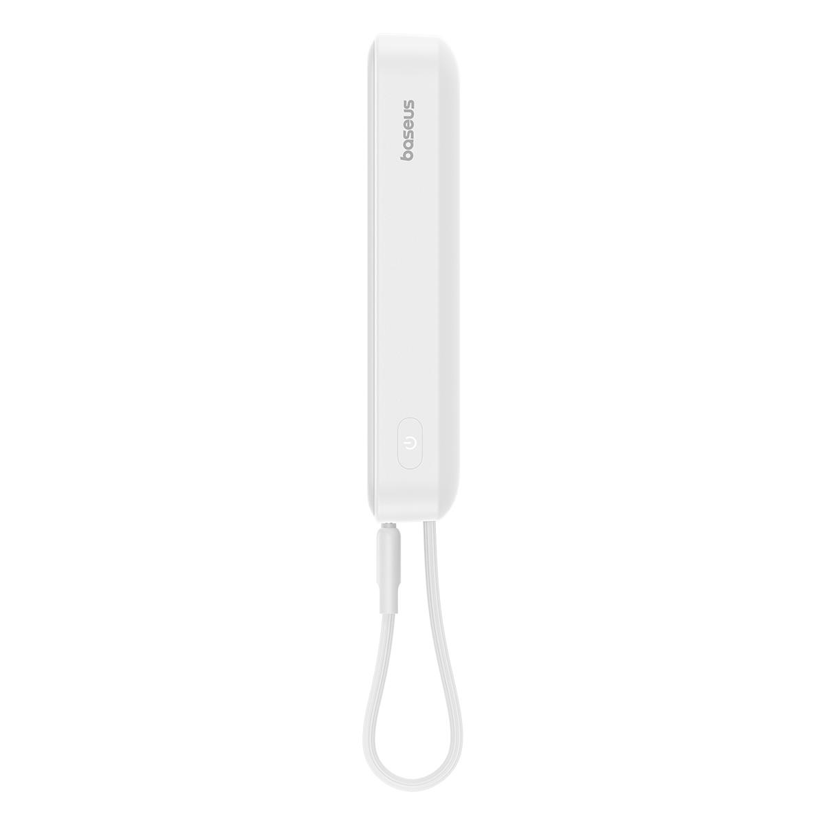 Baseus Magsafe Mini Type-C Kablolu Wireless Powerbank 10.000 mAh 30W - Beyaz