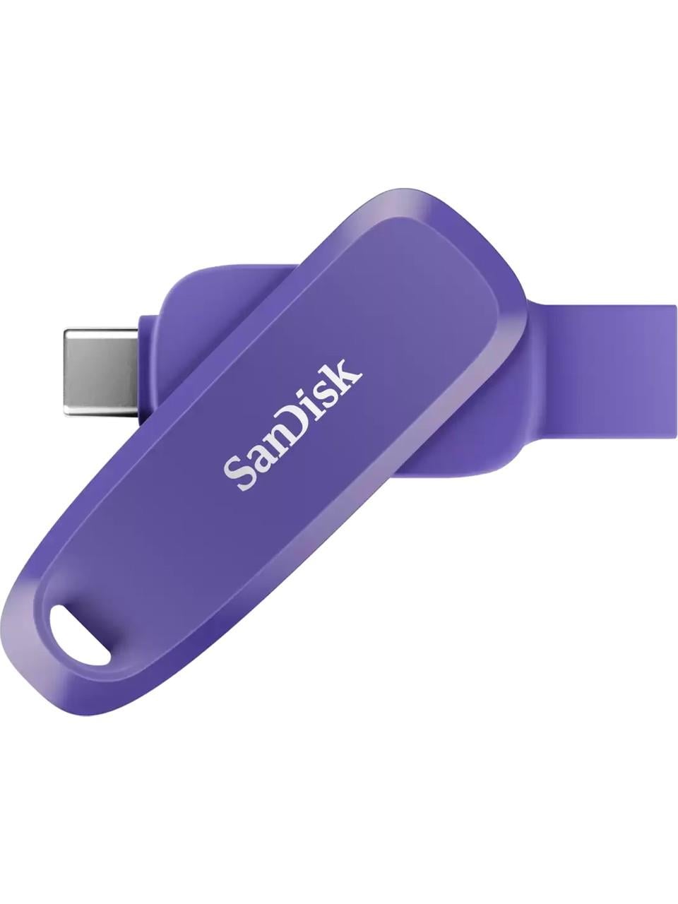 SanDisk Phone Drive 128GB Android Uyumlu USB 3.2 Gen 1 Flash Bellek Purple Opulence - SDDDC6-128G-G46PO