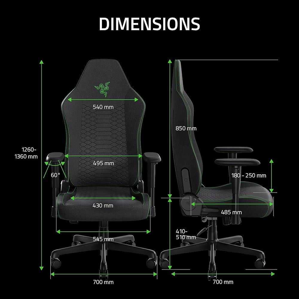 Razer İskur V2 X Siyah Oyuncu Koltuğu RZ38-05310100-R3G1