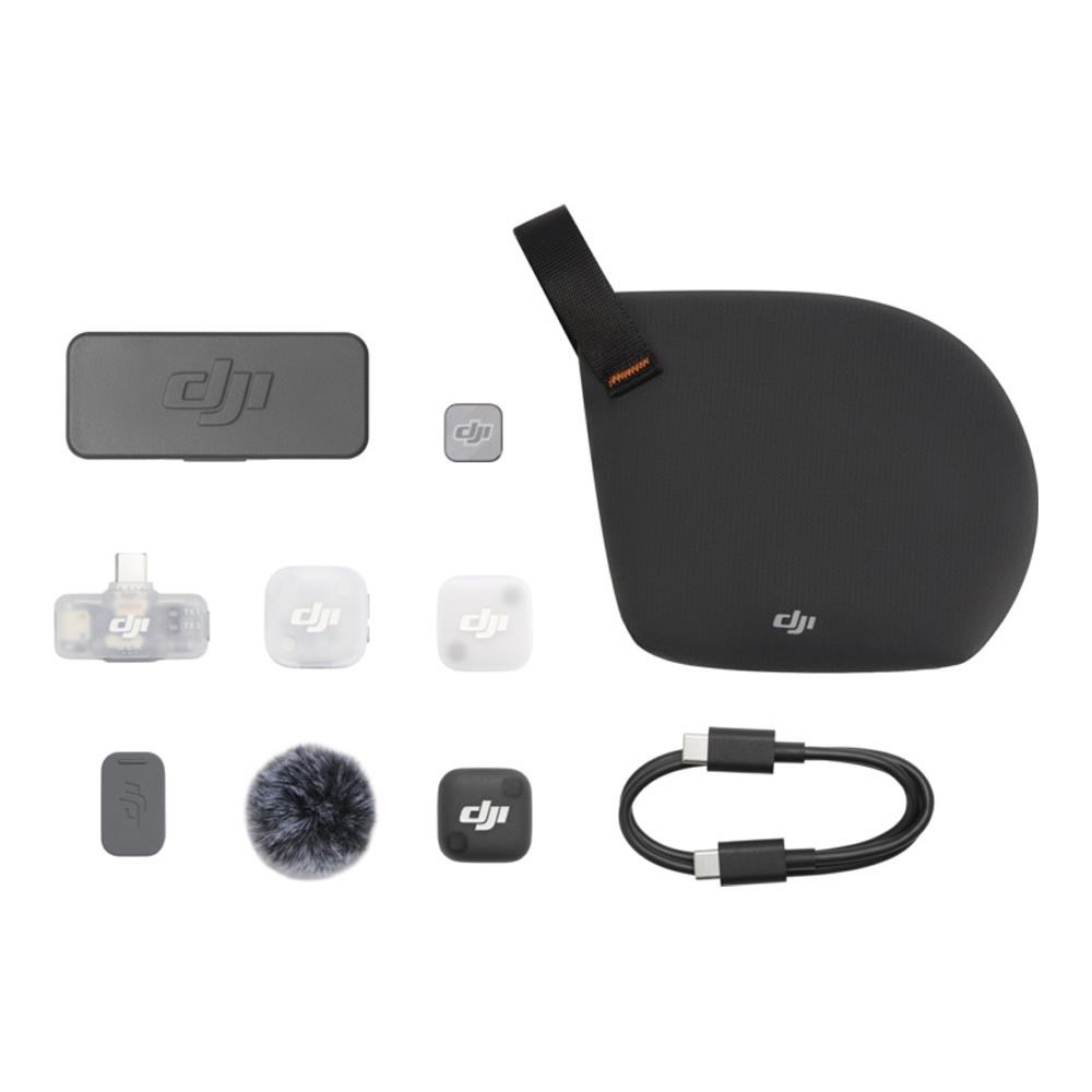 DJI Mic Mini 2 (1 TX + 1 Mobile RX + Şarj Kutusu)