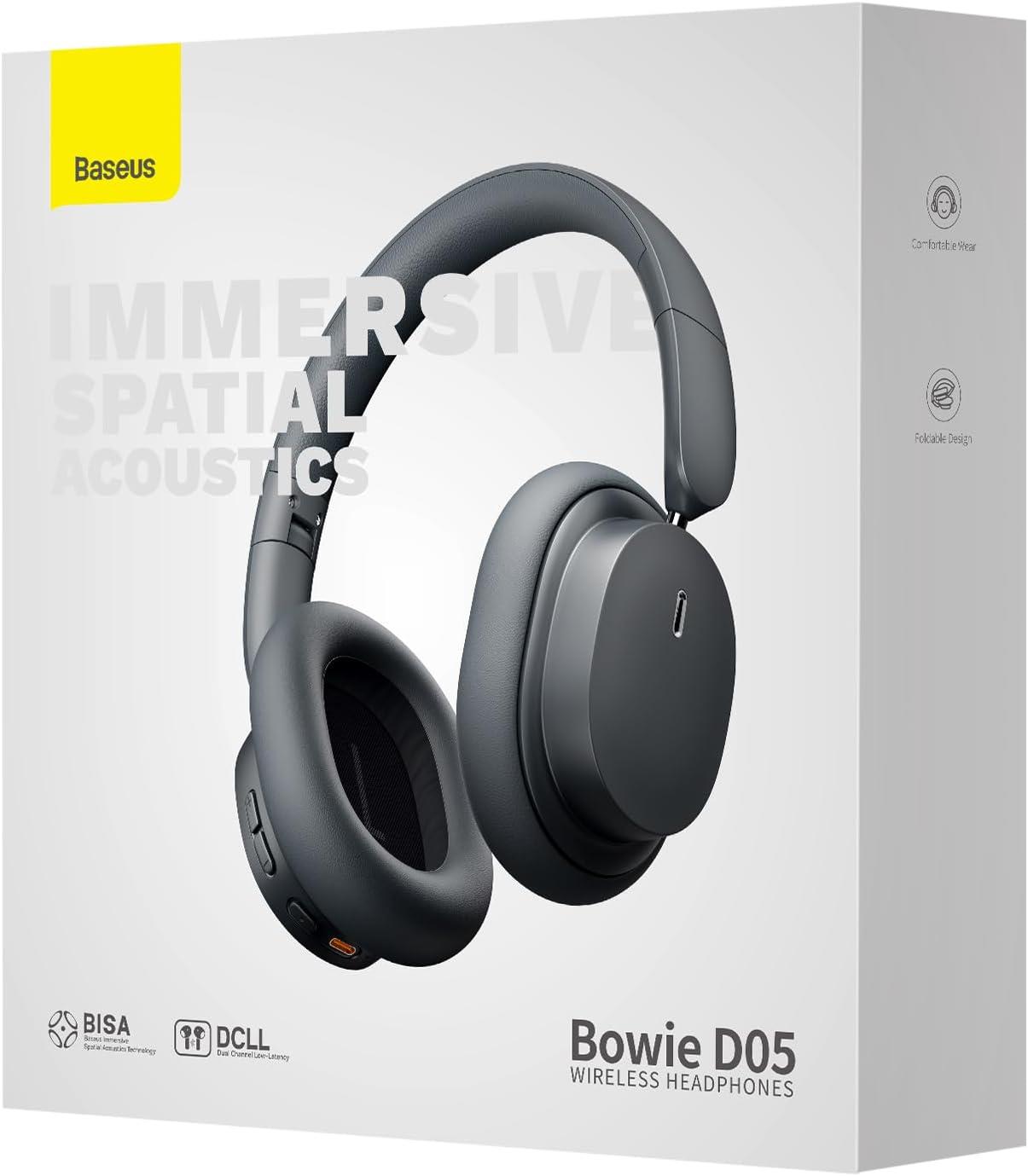 Baseus D05 Bluetooth Headphone-Gri