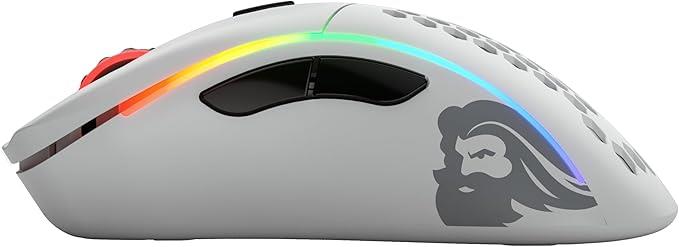Glorious Model D Kablosuz Gaming Mouse – Mat Beyaz
