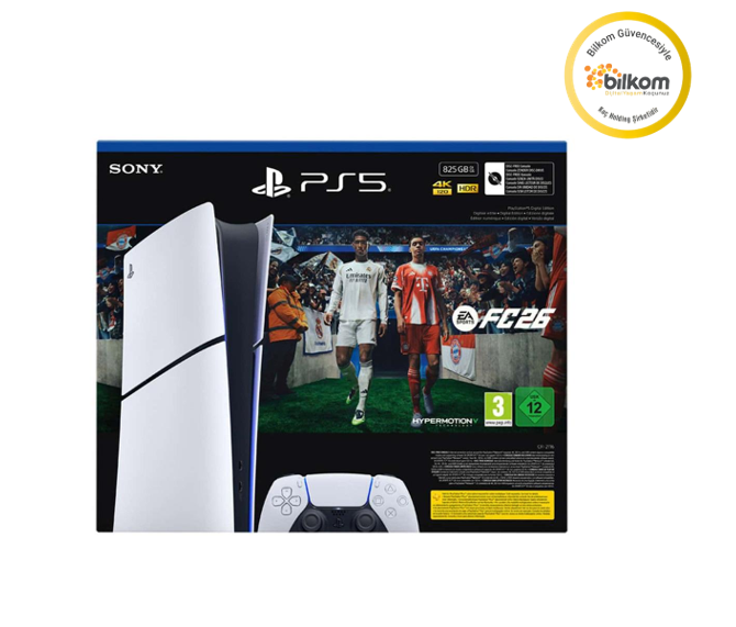 Sony Playstation 5 Slim Dijital Versiyon / EA Sports FC26 (Bilkom Garantili)