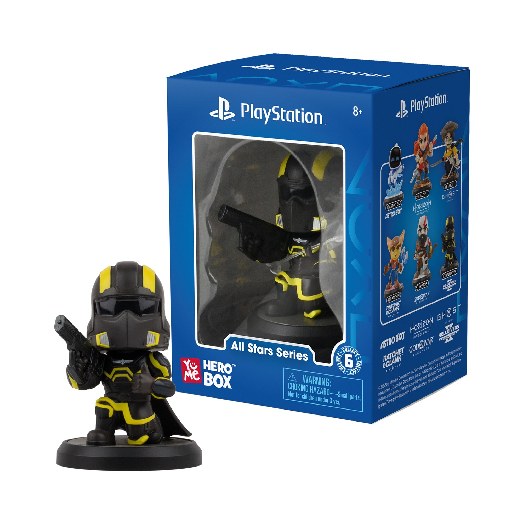 Yume Sony PlayStation Hero Box Window Box All Stars Series Helldiver