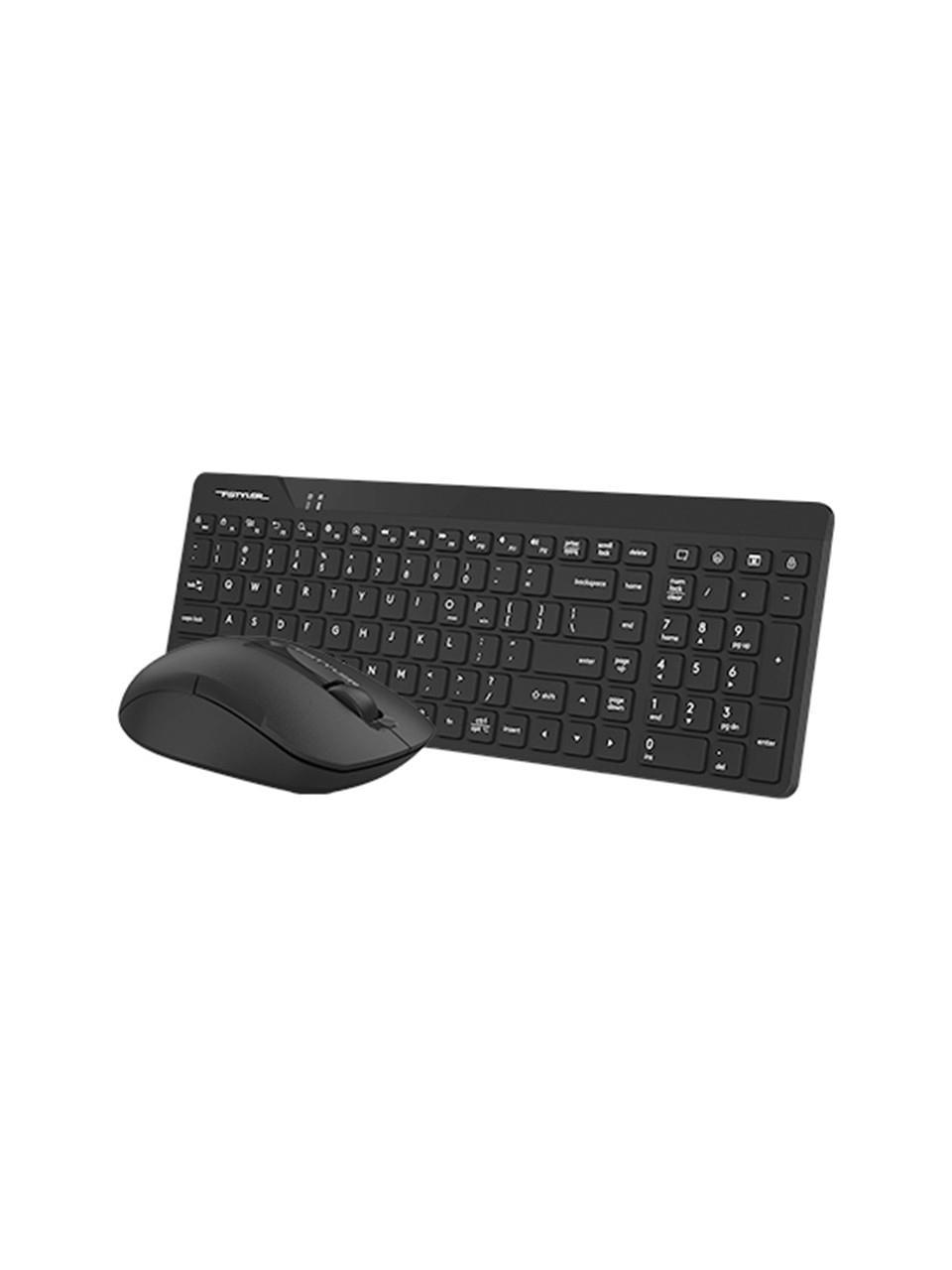 A4-Tech FG2300 Air2 Siyah Silent Kablosuz Klavye Mouse Seti